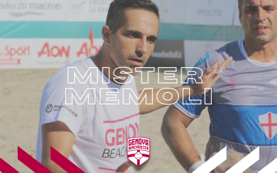 Mattia Memoli è il nuovo allenatore della Genova Beach Soccer.