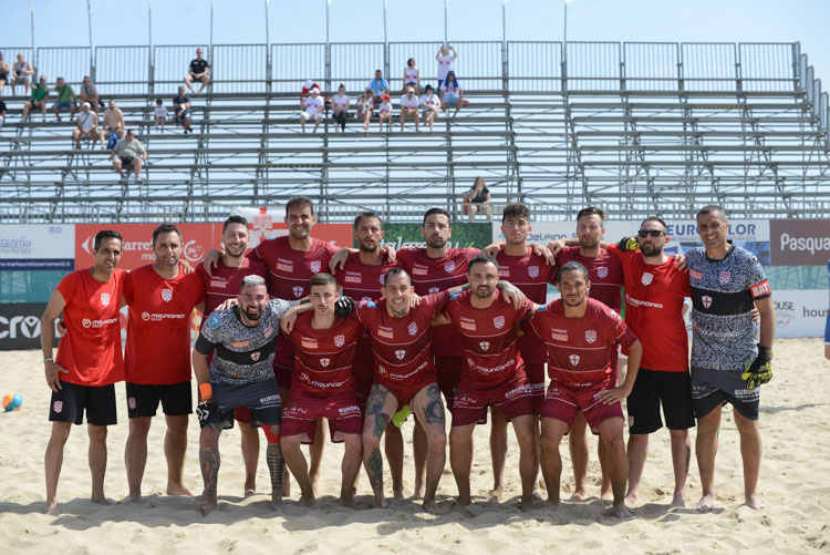 Genova in testa dopo la 1°tappa del campionato Serie A Beach Soccer Poule Promozione.