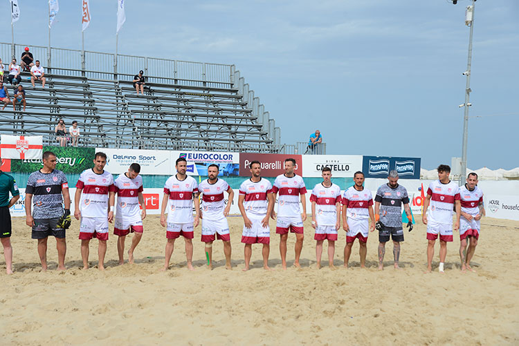 Genova Beach Soccer a Cirò Marina tappa verità.