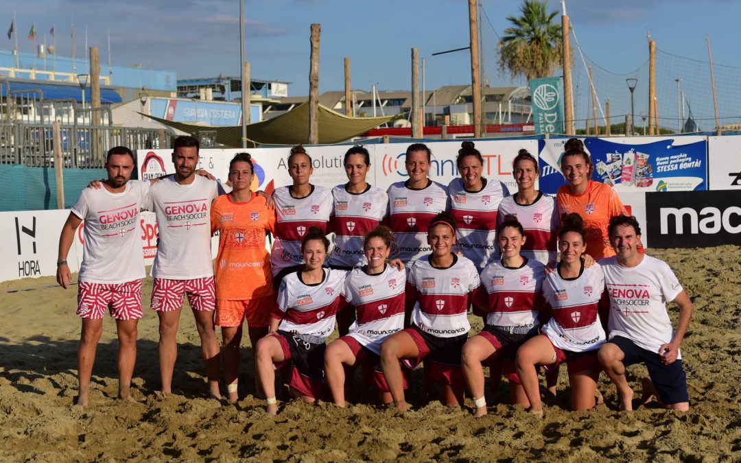 Genova Beach Soccer Women tappa d’esordio storica a Viareggio!